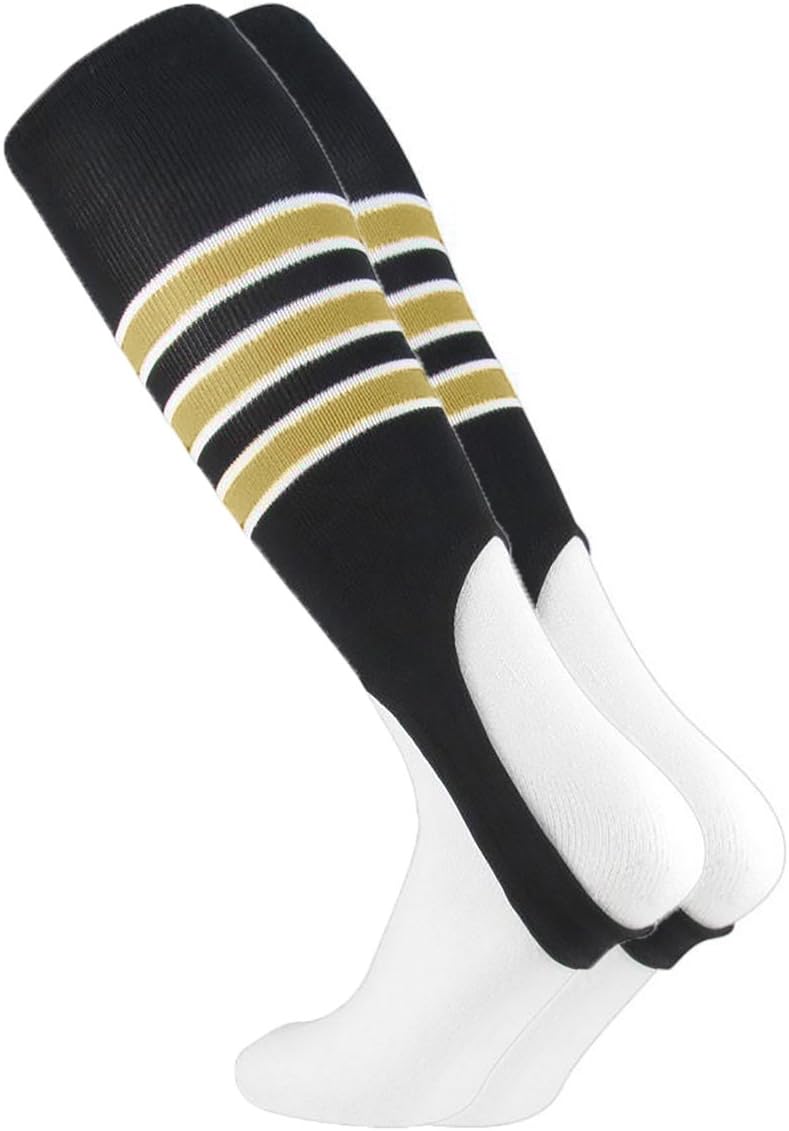 TCK Striped Baseball Stirrups Softball Stirrups 7 Inch - Colors A