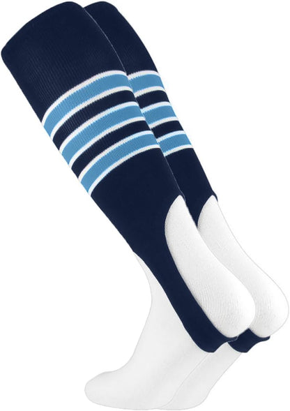 TCK Striped Baseball Stirrups Softball Stirrups 7 Inch - Colors B