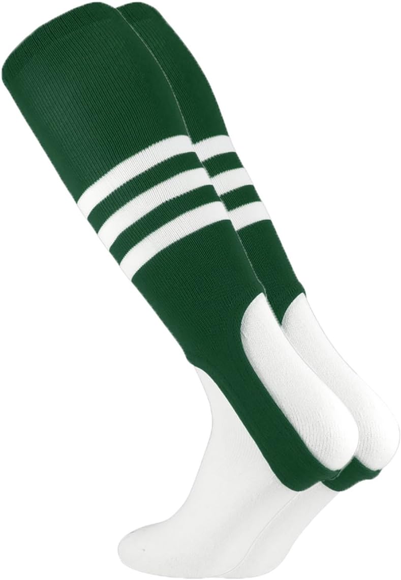 TCK Striped Baseball Stirrups Softball Stirrups 7 Inch - Colors B