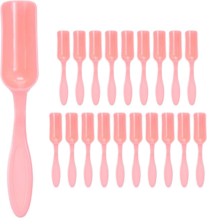 M METERXITY 20-Pack Mini Gardening Shovel Spoons, Plastic Garden Soil Scoops for Cultivation Digging Transplanting/Flower Planting/Plant Succulent, Colorful Small Gardening Tools [Multicolor]