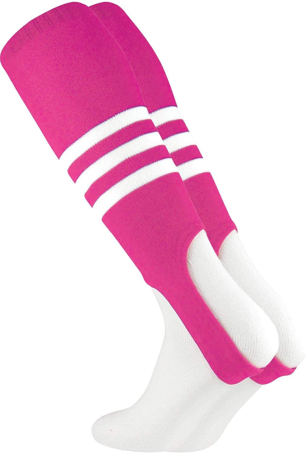 TCK Striped Baseball Stirrups Softball Stirrups 7 Inch - Colors B