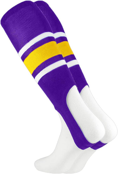 TCK Striped Baseball Stirrups Softball Stirrups 7 Inch