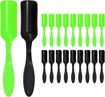 M METERXITY 20-Pack Mini Gardening Shovel Spoons, Plastic Garden Soil Scoops for Cultivation Digging Transplanting/Flower Planting/Plant Succulent, Colorful Small Gardening Tools [Multicolor]