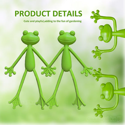 (5Pcs) Frog Plant Stand, Frog Plant Holder, Flower Pot Hugger Plant Climbing Fixture Clips, Cute & Stable Support, Make Your Plants Stand More Upright, For Indoor, Outdoor