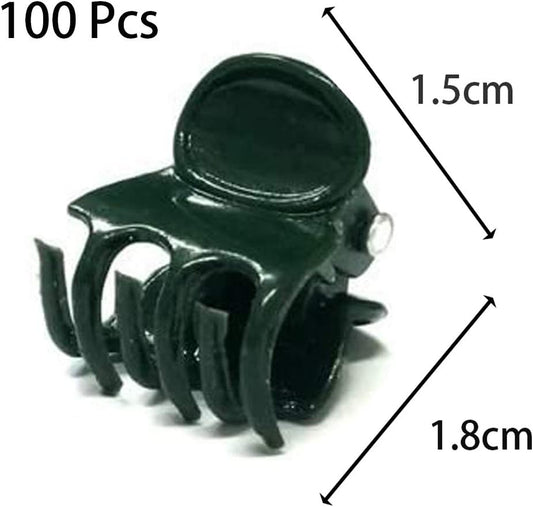 100 Pcs Plastic Plant Support Clips Trellis Clips Garden Clips Tomato Clips for Climbing Plants, Vegetables Plants Climbing Plants Grape Vine to Grow Upright and Healthier