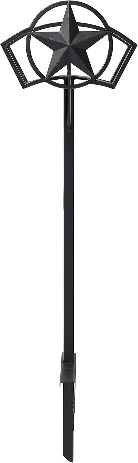 Liberty Garden 117 Star Metal Garden Hose Stand, 125-Foot Capacity Bronze