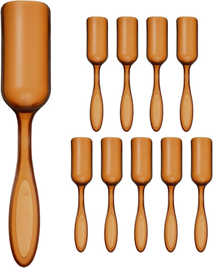 M METERXITY 20-Pack Mini Gardening Shovel Spoons, Plastic Garden Soil Scoops for Cultivation Digging Transplanting/Flower Planting/Plant Succulent, Colorful Small Gardening Tools [Multicolor]