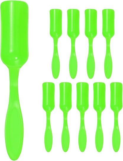 M METERXITY 20-Pack Mini Gardening Shovel Spoons, Plastic Garden Soil Scoops for Cultivation Digging Transplanting/Flower Planting/Plant Succulent, Colorful Small Gardening Tools [Multicolor]