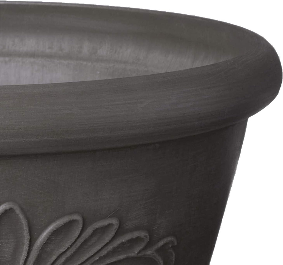Arcadia Garden Products PSW TA30TP Plastic/Stone/Wood Composite Bulb Pan – No Drainage Hole (Drillable), Planter Bowl for Succulents, Bonsai, Fairy Gardens, Herbs,12-Inch, Taupe