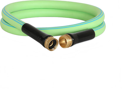 Atlantic Female to Female Heavy Duty Garden Hose 5/8 Inch x 2 ft Black Water Hose Short Connection Leader Hose 2 Foot - Colors C