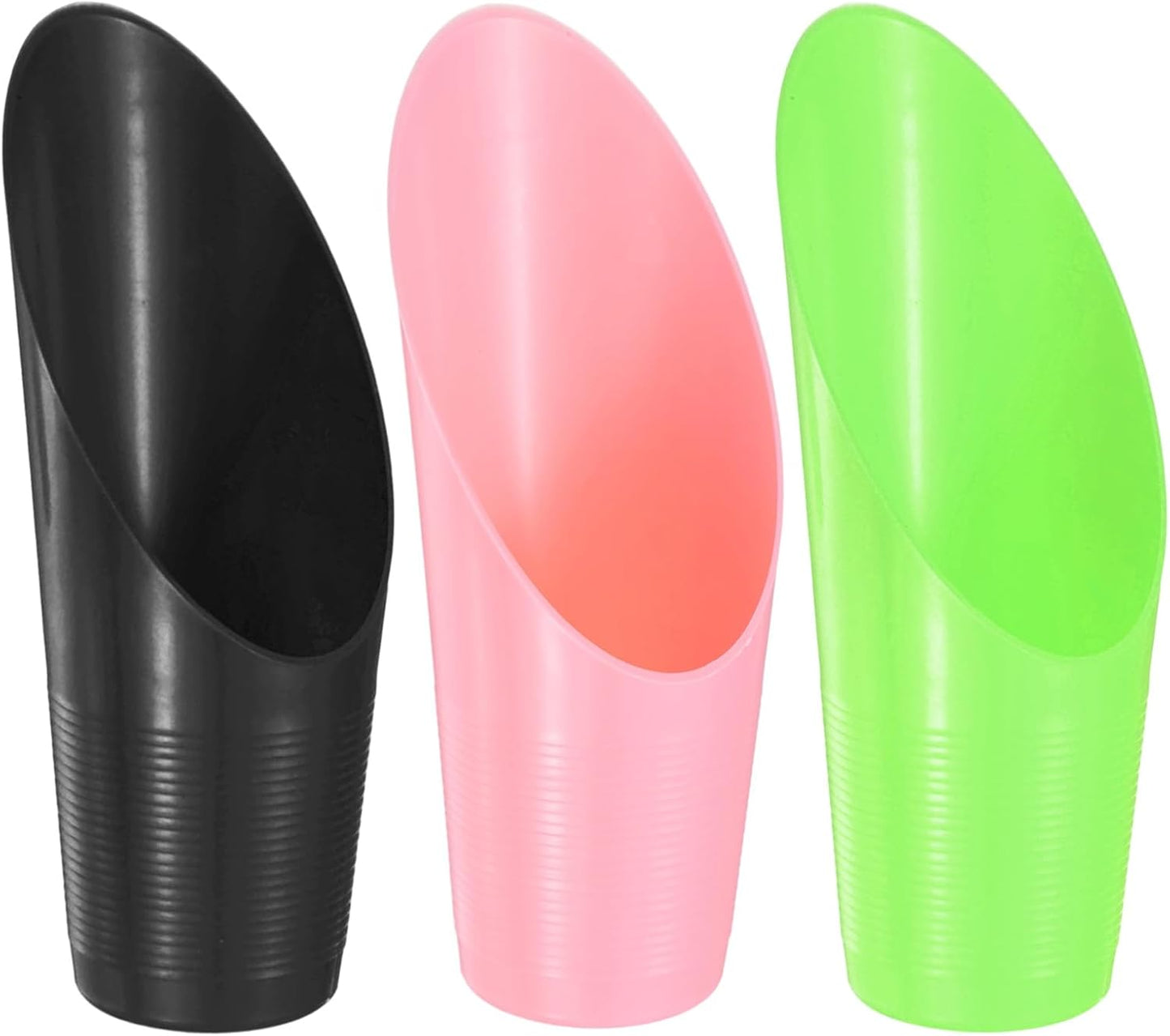 M METERXITY 18-Pack Bonsai Soil Scoops, Plastic Garden Soil Scoops Bucket Shovel Potting Scoopers for Transplanting/Flower Planting/Plant Succulent, Colorful Small Gardening Tools [Multicolor]