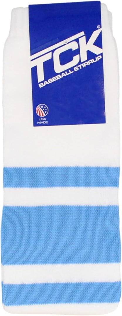 TCK Striped Baseball Stirrups Softball Stirrups 7 Inch