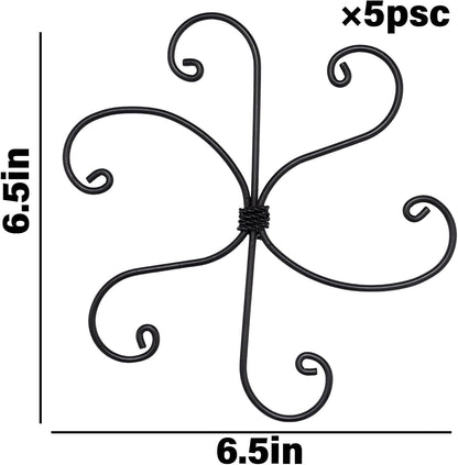 5PCS Monstera Plant Support Hook - 4.1 * 4.4IN Stem Holder