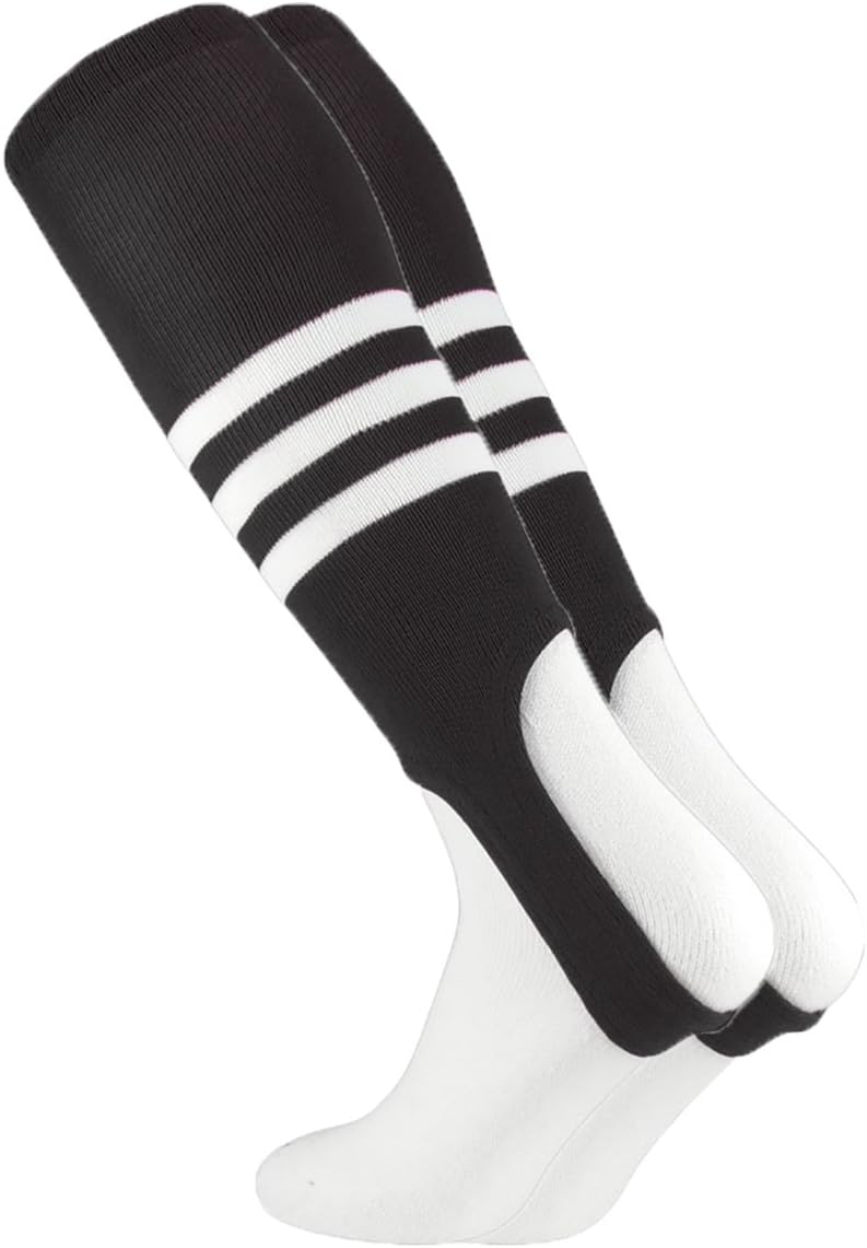 TCK Striped Baseball Stirrups Softball Stirrups 7 Inch - Colors A