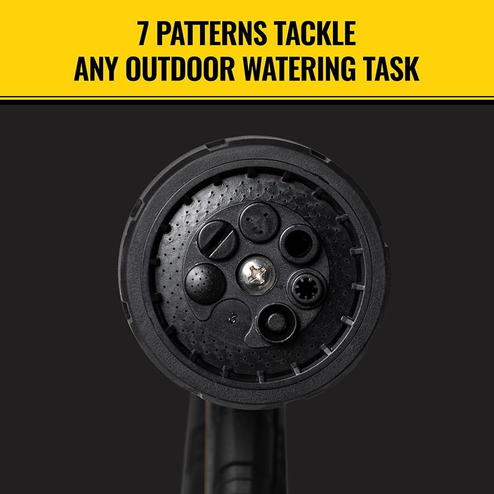 FATMAX 7-Pattern Professional Grade Front Trigger Garden Hose Watering Nozzle - BDS91929