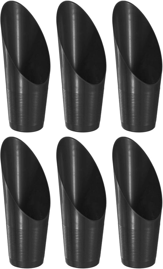 M METERXITY 18-Pack Bonsai Soil Scoops, Plastic Garden Soil Scoops Bucket Shovel Potting Scoopers for Transplanting/Flower Planting/Plant Succulent, Colorful Small Gardening Tools [Multicolor]