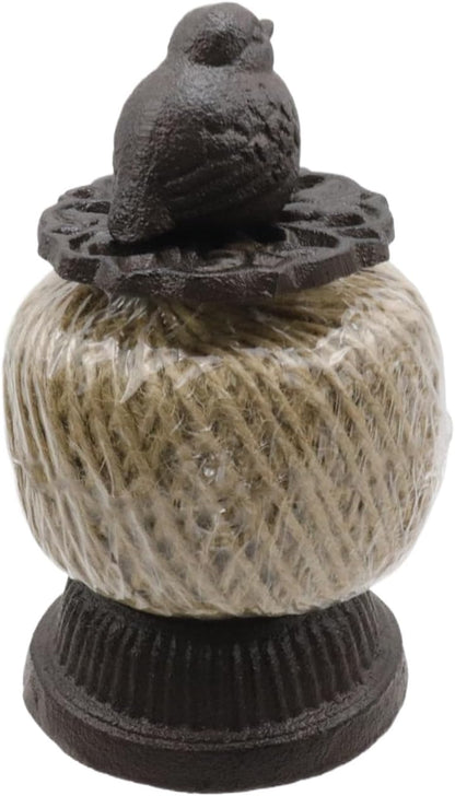 Cast Iron Vintage Jute Twine Spool Garden Farmhouse Kitchen Antique Twine Vintage,Birdie Shape