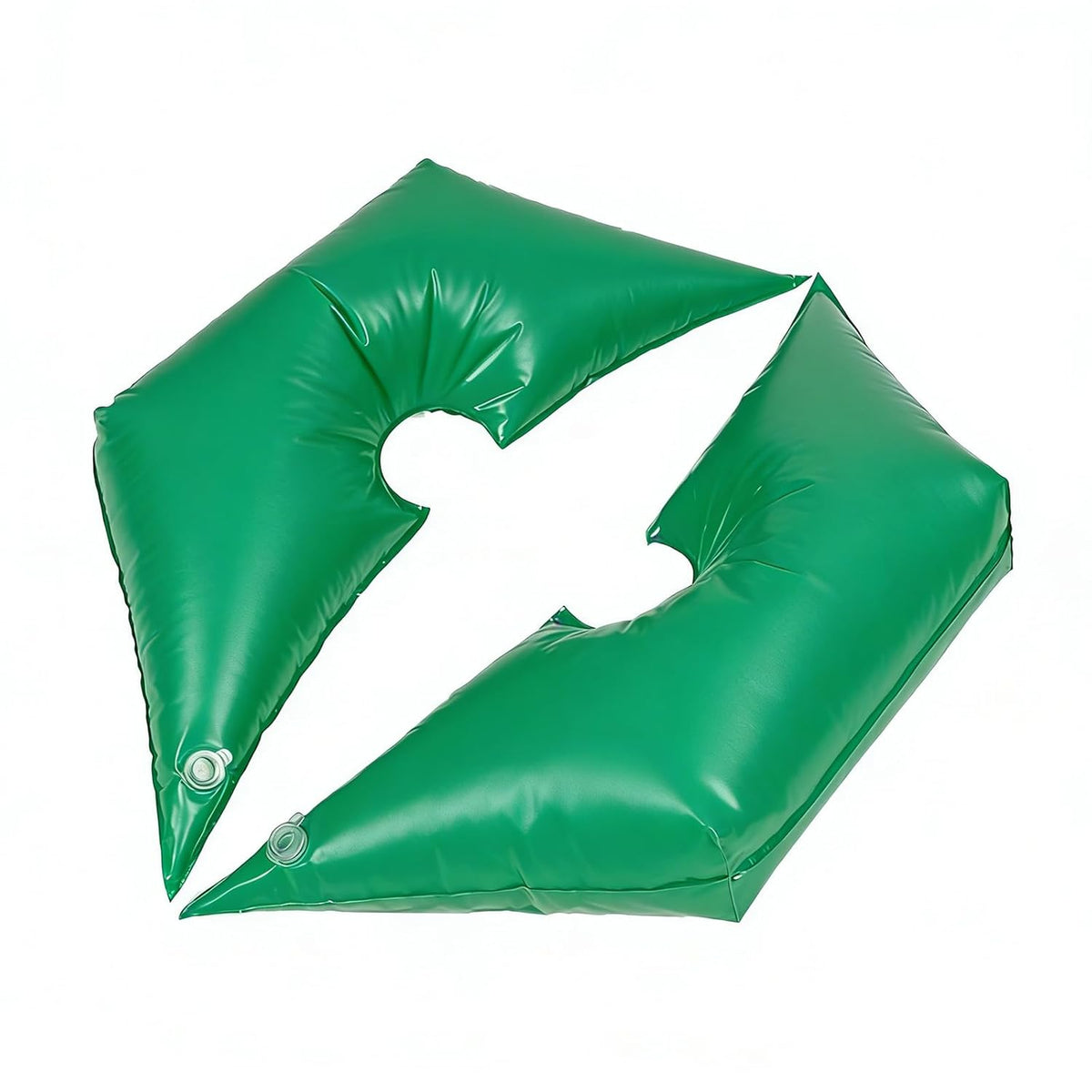 Tree Watering Bag/Ring Slow Release 19 Gallon, Tree Bags for Watering Equipped with Two Low Filling Pipes Deep Root Drip Irrigation Watering for Trees, Plants, and Gardens of All Sizes (1, Green)