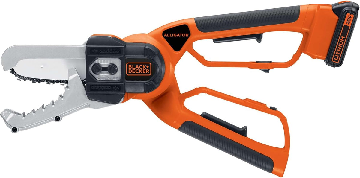 BLACK+DECKER 20V MAX* Alligator Lopper Cordless Chainsaw, Tool Only (LLP120B)