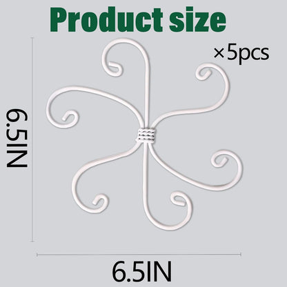 5PCS Monstera Plant Support Hook - 4.1 * 4.4IN Stem Holder
