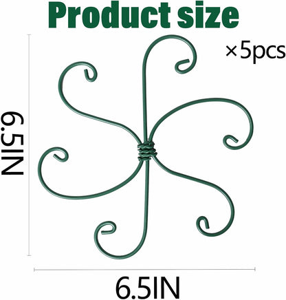 5PCS Monstera Plant Support Hook - 4.1 * 4.4IN Stem Holder