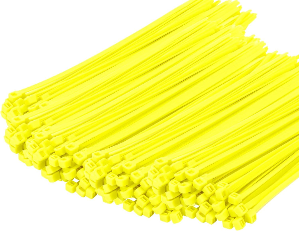 Armpow 8 Inch Garden Green Zip Tie 1000 PCS, 40 Lbs - Small to Medium Zip Tie, Nylon PA66 UV Resistant Cable Tie Heavy Duty for Indoor and Outdoor Use - Ideal for bundling and securing objects