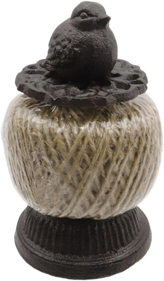 Cast Iron Vintage Jute Twine Spool Garden Farmhouse Kitchen Antique Twine Vintage,Birdie Shape