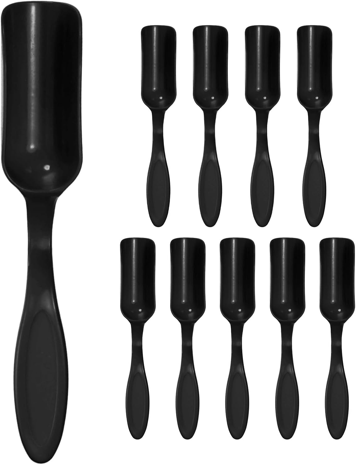 M METERXITY 20-Pack Mini Gardening Shovel Spoons, Plastic Garden Soil Scoops for Cultivation Digging Transplanting/Flower Planting/Plant Succulent, Colorful Small Gardening Tools [Multicolor]