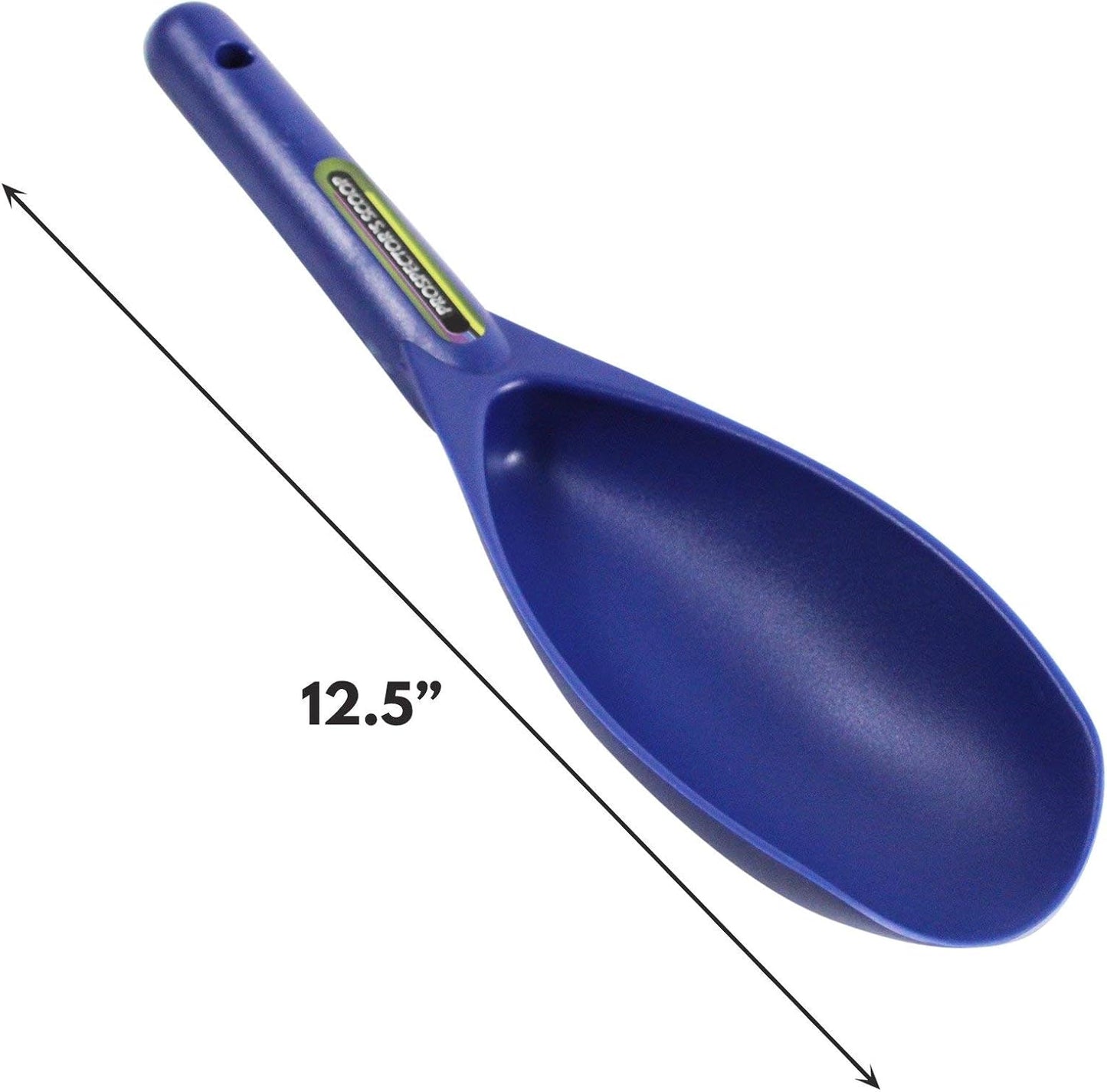 SE Green Prospector's Scoop - 12.5" Heavy-Duty Plastic Tool for Metal Detecting, Gold Panning, Treasure Hunting, and Gardening
