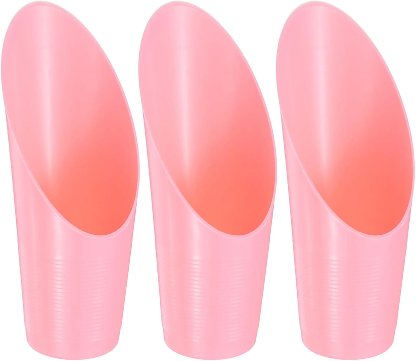 M METERXITY 18-Pack Bonsai Soil Scoops, Plastic Garden Soil Scoops Bucket Shovel Potting Scoopers for Transplanting/Flower Planting/Plant Succulent, Colorful Small Gardening Tools [Multicolor]