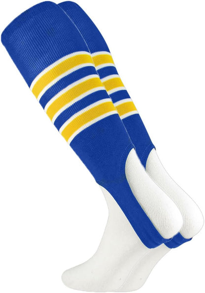 TCK Striped Baseball Stirrups Softball Stirrups 7 Inch - Colors A