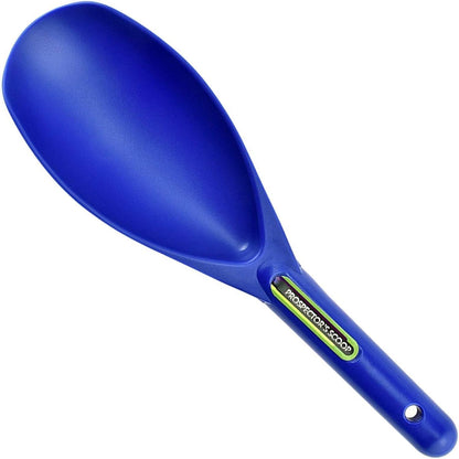 SE Green Prospector's Scoop - 12.5" Heavy-Duty Plastic Tool for Metal Detecting, Gold Panning, Treasure Hunting, and Gardening