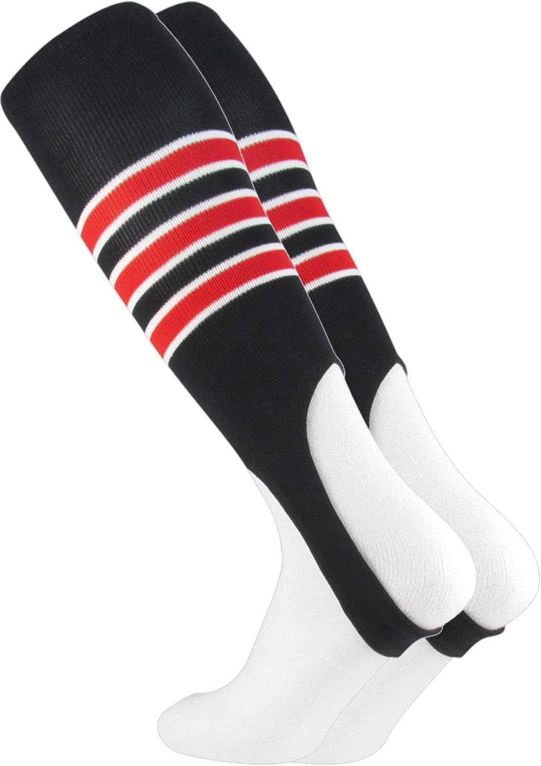 TCK Striped Baseball Stirrups Softball Stirrups 7 Inch