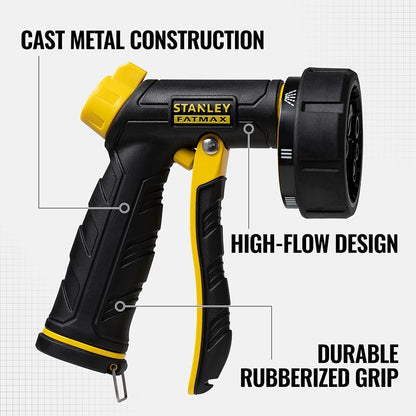 FATMAX 7-Pattern Professional Grade Front Trigger Garden Hose Watering Nozzle - BDS91929