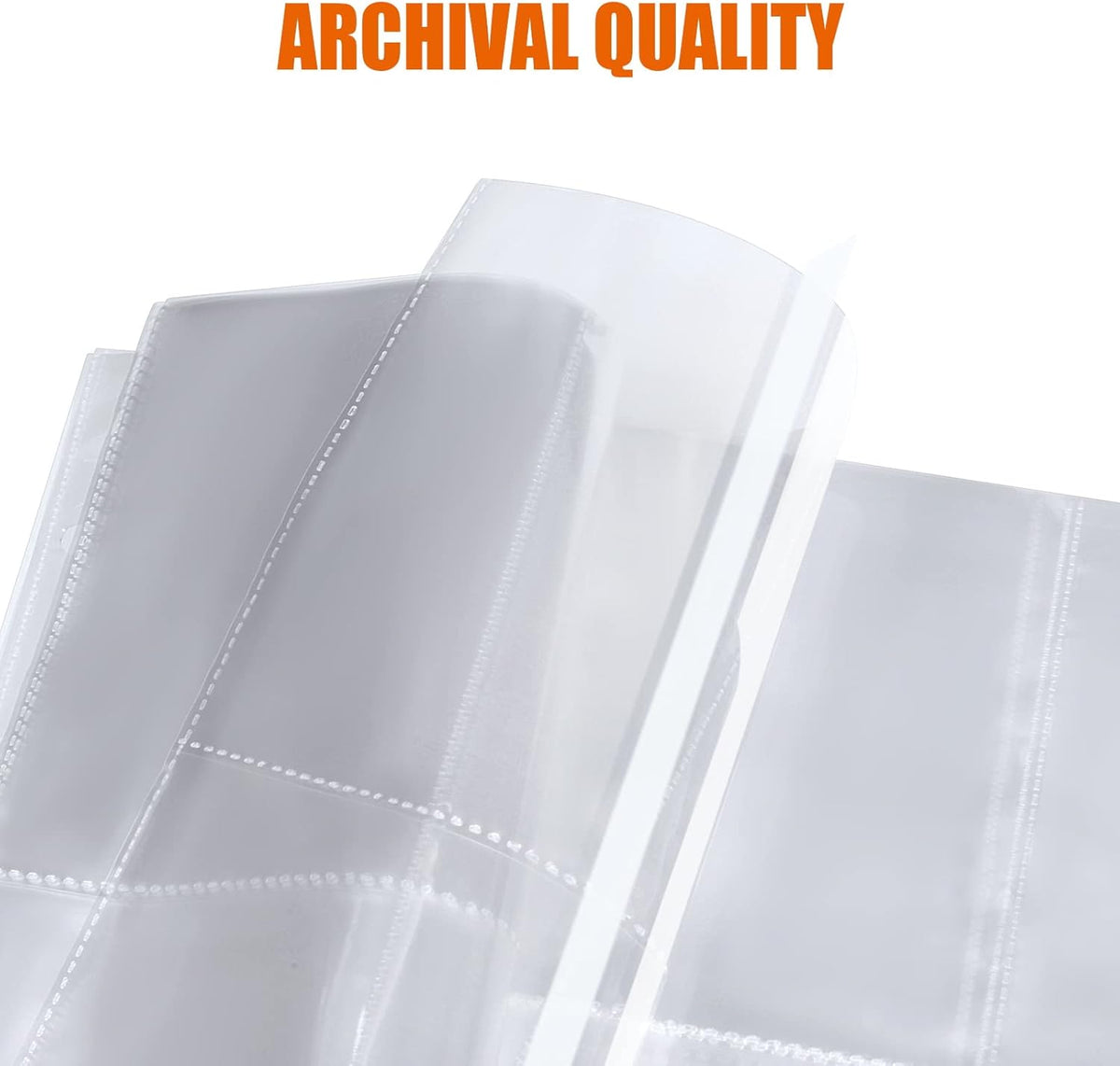 Seed Organizer Garden Seeds Storage Clear Sheet Protectors with 8.5x11 Binder, Seed Packet Organizer Kit