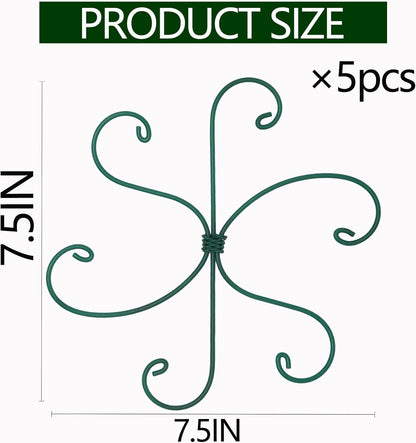 5PCS Monstera Plant Support Hook - 4.1 * 4.4IN Stem Holder