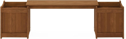 Furinno FG17478 Tioman Outdoor Patio Furniture Hardwood Potting Bench, Natural