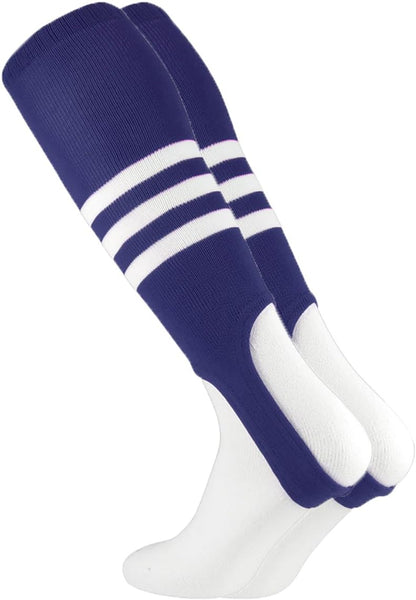 MadSportsStuff Baseball Stirrups Softball Stirrups with Stripes for Boys Girls Men Women Pattern B 3 Stripe