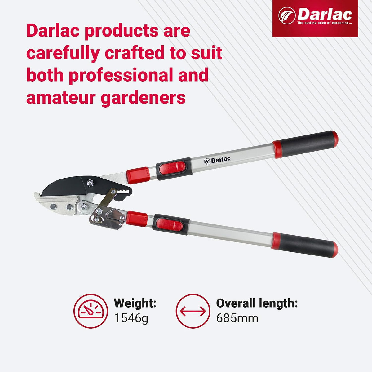 Lightweight Ratchet Garden Loppers