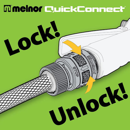 65175AMZ 6 Piece Quick Connect Starter Set Connector Bundle, Product Adapter, Product End Connector, Black, Grey