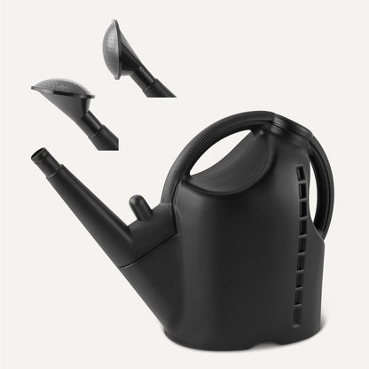 Watering Can, Black, 2.64 Gallon Capacity