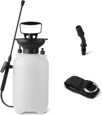 Watering Can, Black, 2.64 Gallon Capacity
