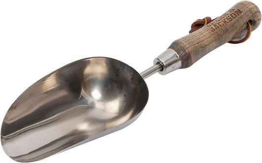 5060SS Traditional Stainless Soil Scoop, 32.5 x 9 x 5 cm, Blue