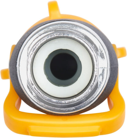 65171AMZ Lever Flow Through Valve Connector Bundle, 1 Count (Pack of 1), Yellow, Black, Grey