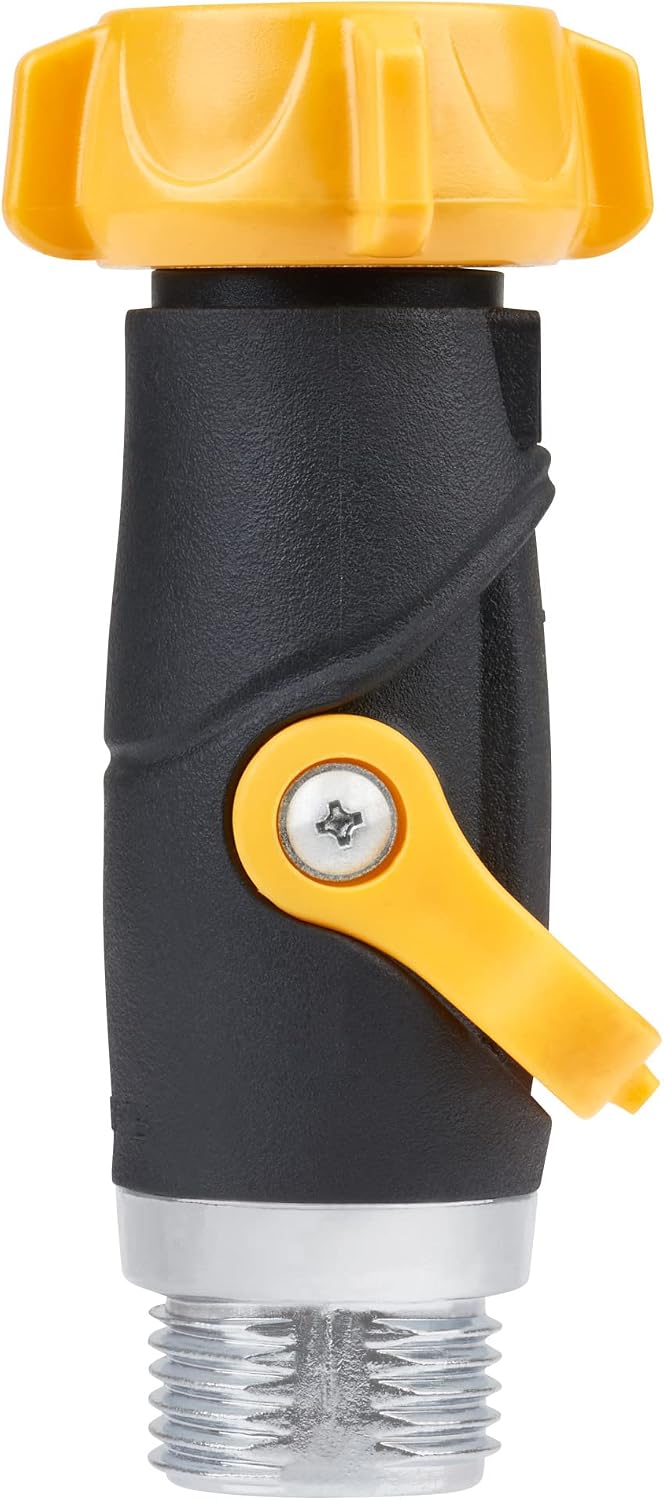 65171AMZ Lever Flow Through Valve Connector Bundle, 1 Count (Pack of 1), Yellow, Black, Grey