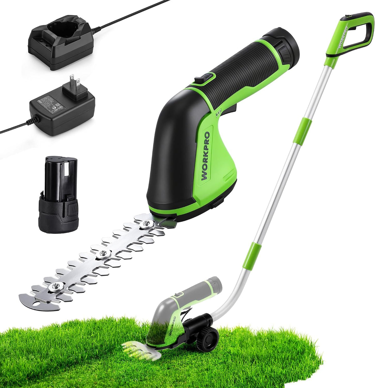 12V Cordless Grass Shear & Hedge Trimmer