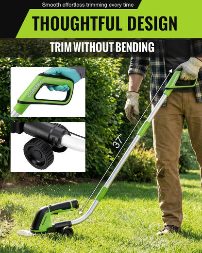 12V Cordless Grass Shear & Hedge Trimmer
