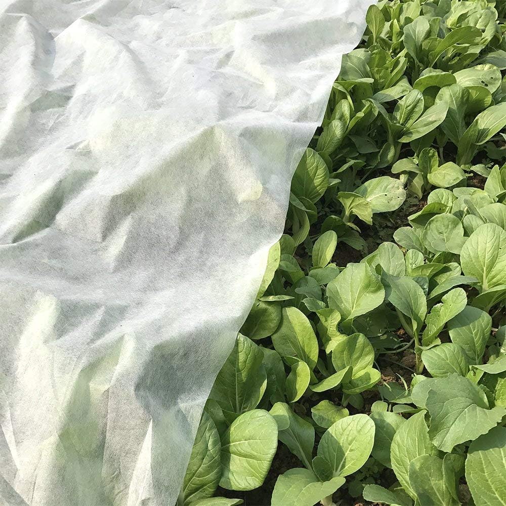 Plant Covers Freeze Protection Row Covers 1.5oz 7'x50' Frost Cover for Freeze Protection,Frost Blanket for Plants,White - Colors B