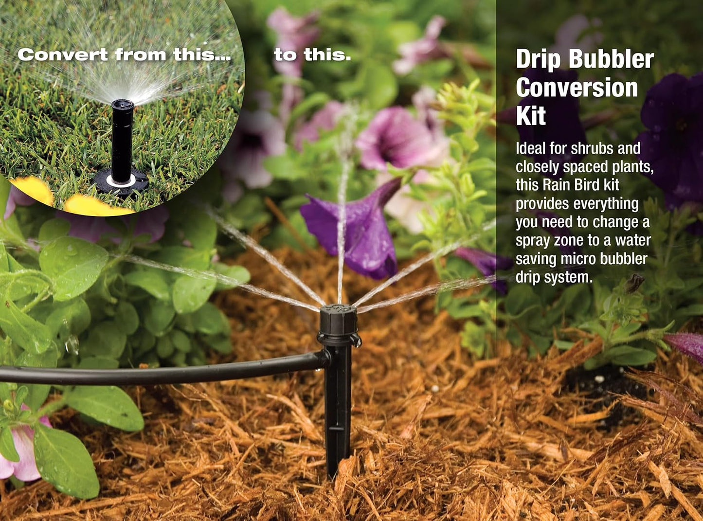 CNV182MBS Drip Irrigation Kit, 1/4"