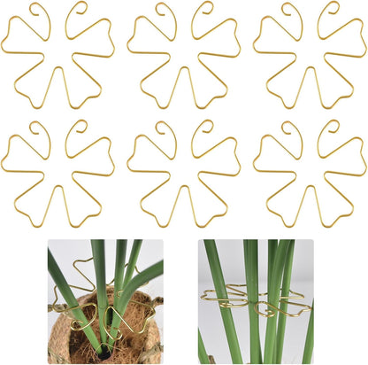 6pcs Plant Stem Support, Iron Monstera Plants Support, Plant Stem Holder